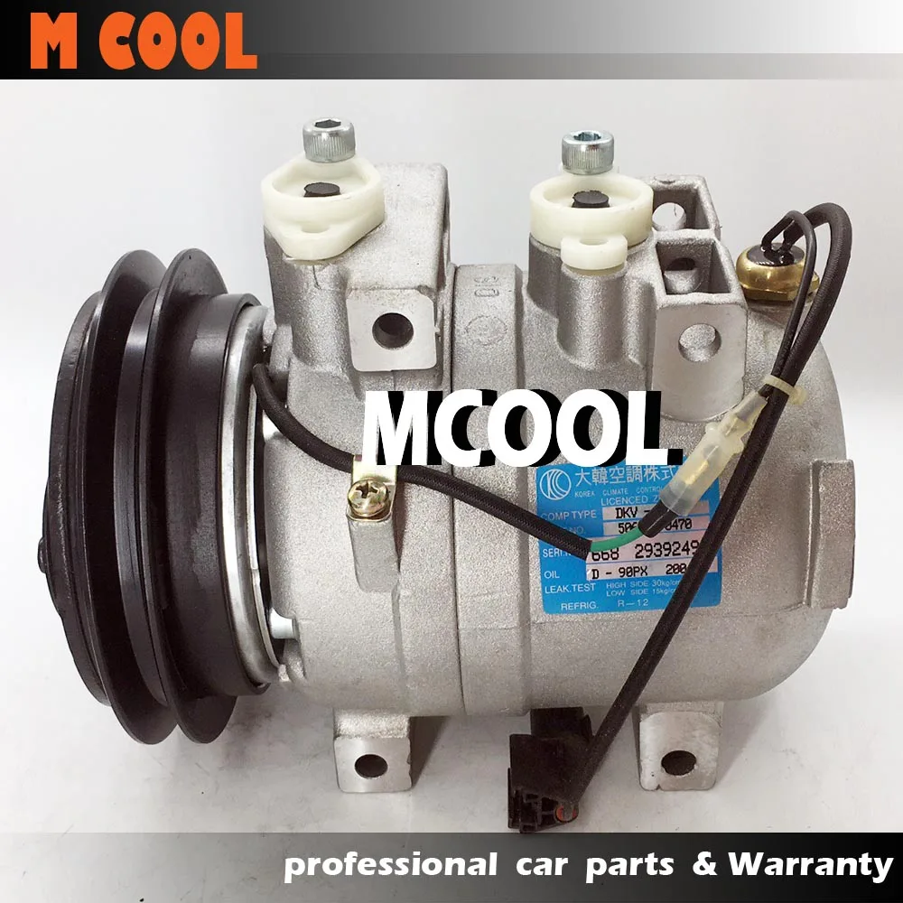 Nuevo DKV14C compresor de CA para Hyundai excavadora compresor de aire