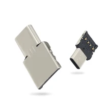 OTG type-C Usb C адаптер Micro USB OTG к USB конвертер для Android планшетных ПК мышь клавиатура USB диск флэш OTG адаптер данных