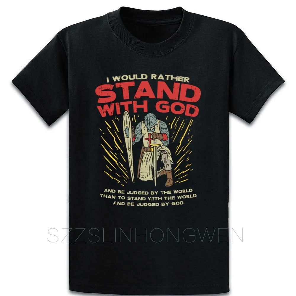 

Bible Verses God Jesus Knight Gift T Shirt Basic Graphic Printing Standard O-Neck Natural Spring Tee Shirt Shirt