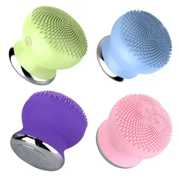 

Mini Skin Cleansing Vibration Introducer Rechargeable Silicone Electronic Beauty Instrument Waterproof Face Brush