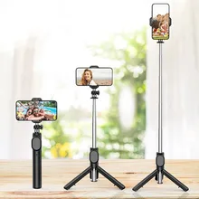 Handy Einstellbar Bluetooth SelfieStick Multifunktionale Stativ Mit Fernbedienung Desktop Stehen Schreibtisch Halter Für Handy