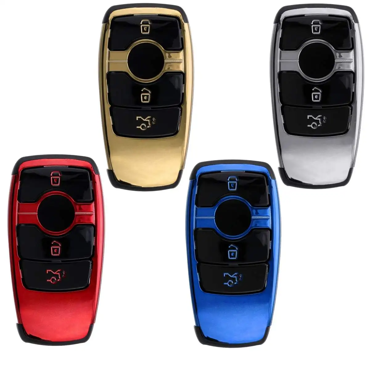ABS Автомобильный Дистанционный ключ для Mercedes-Benz E Class E300 E400 E63 S Class S450 S450 S550e S560 S63 S65 Для AMG Smart Case Стайлинг