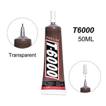 

50ml T6000 Glue Liquid Touch Screen Adhesive Metal Wood Toy Plastic Wood Super Strong Phone School Transparent Epoxy Resin b7000