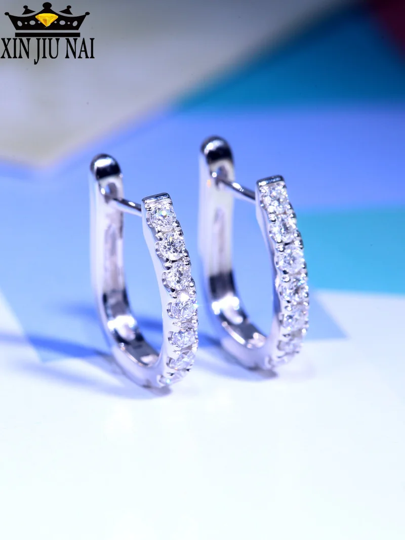 Женские серьги с цирконием простые для свадебной вечеринки Ювелирные изделия