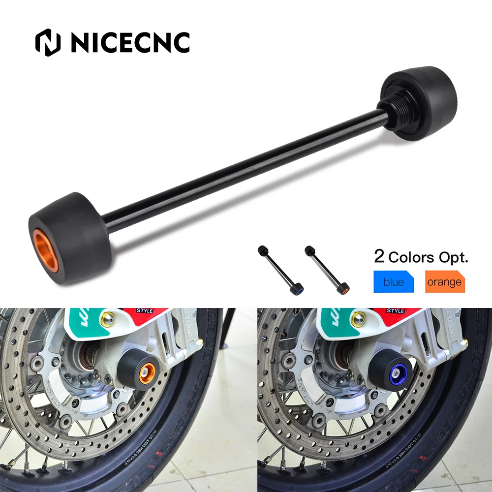

Axle Sliders Fork Wheel Protection Crash Pad For KTM 690 Duke 2008-2019 690 Duke R 2010 690 SMC 2007-2011 690 Supermoto 2007