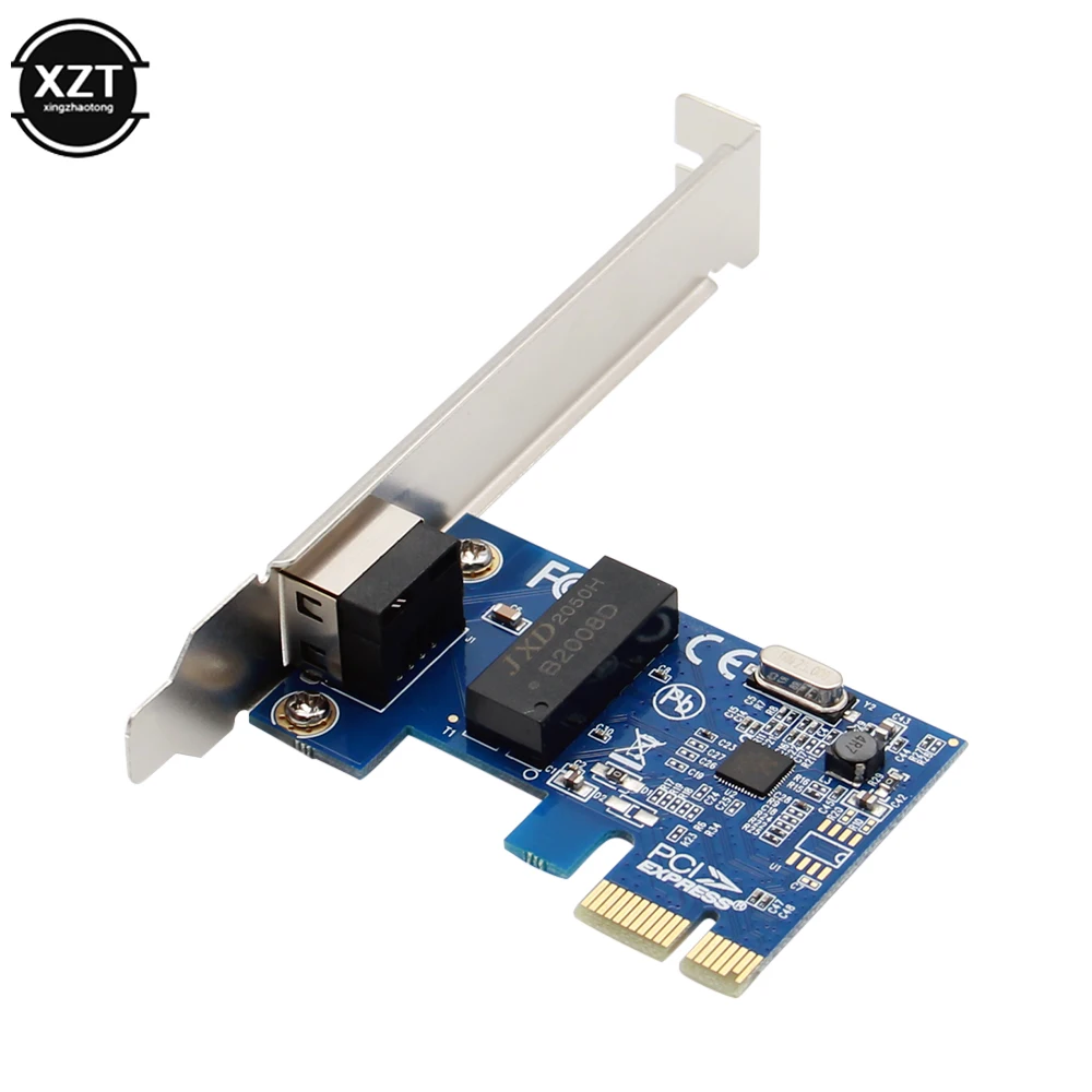 New Gigabit Ethernet PCI Express PCI-E Network Card 10/100/1000M RJ-45 RJ45 LAN Adapter Converter Network Controller 