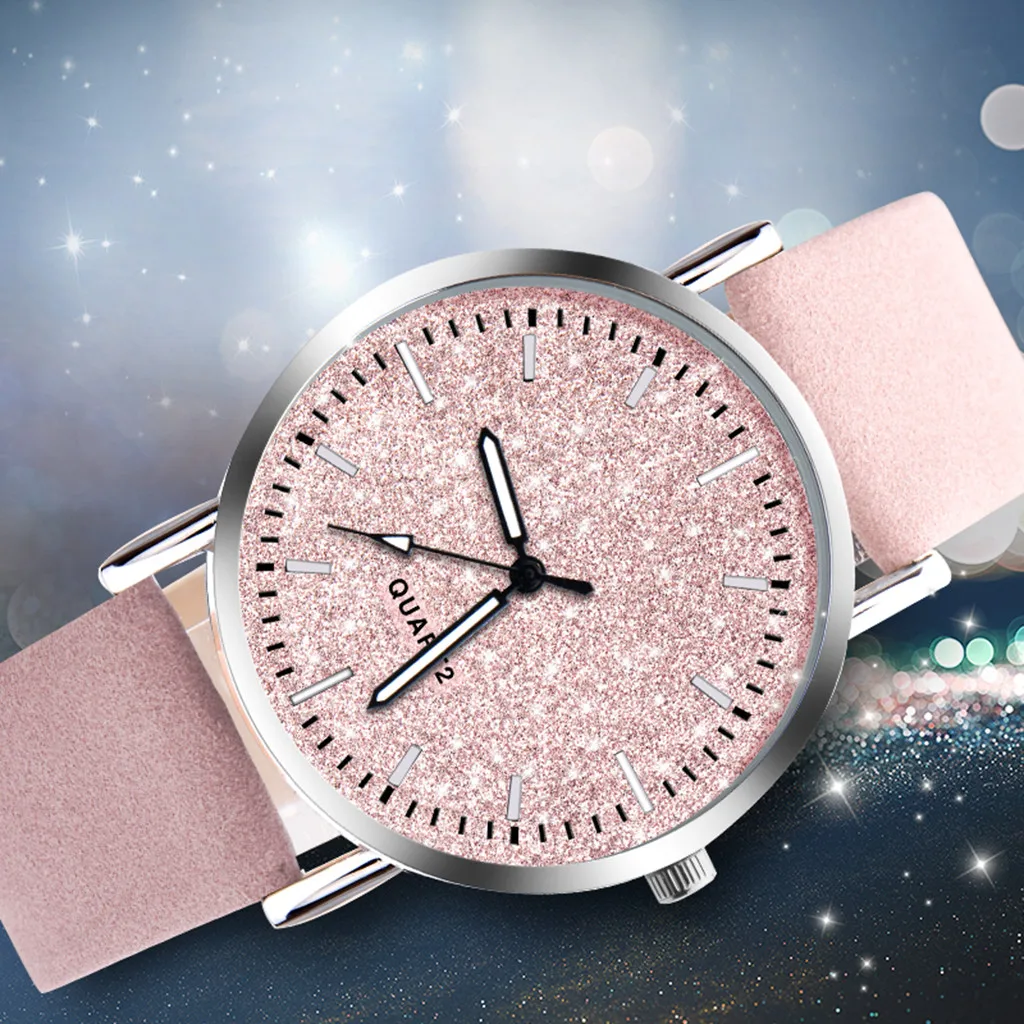 Reloj mujer модные студенческие часы кожаные простые женские 2019 черные наручные с