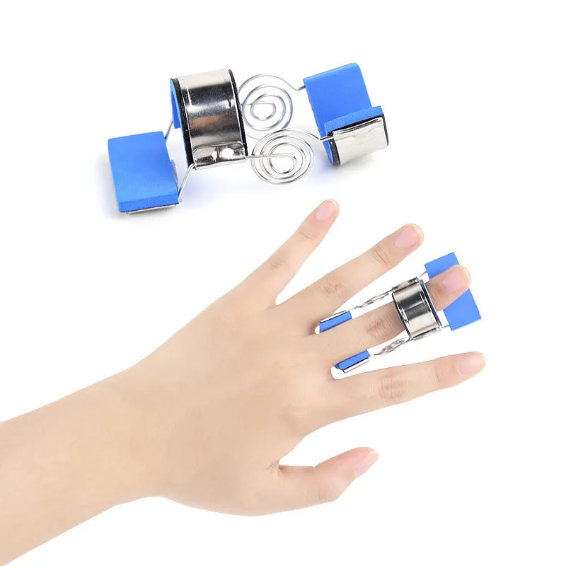 

2 Pieces Finger Active Device Fracture Fixation Splint As Movable Straightening Hand Protective Sleeve For Exercise Joint