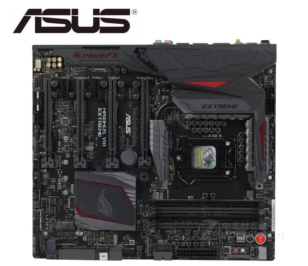 Настольная Материнская плата Asus MAXIMUS VIII EXTREME M8E DDR4 1155 б/у|Материнские платы| |