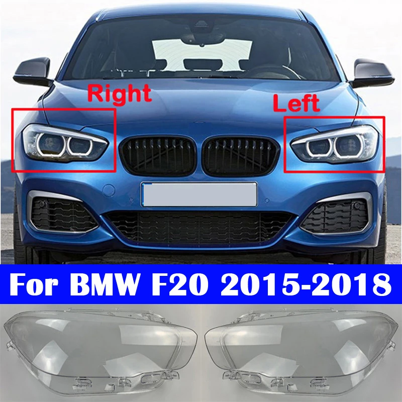 Cubierta del Faro Delantero del Coche para BMW 3 Series GT 2017-2020 Tapas de la Carcasa de la Lente de luz automática de la Cubierta Faro del Coche