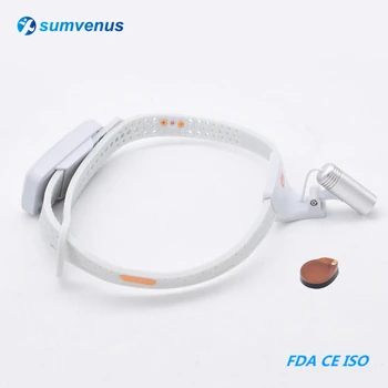 

LED 3W Ultra-Light Silicone Dental Surgical Medical Examination Integrated Filter Headlight Headlamp Head Light Lamp ENT Oral