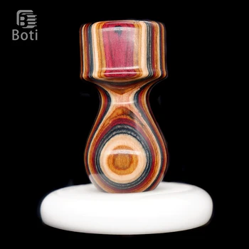 

Boti Brush-Annual Ring Handmade Beard Shaping Tool Custom Size And Brush Knot Type High Quality Resin Handle