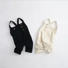 Новое поступление, комбинезон для мальчиков и девочек, демисезонные детские штаны, одежда для малышей 0-4 лет