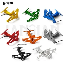 Для мотоцикла Honda номерной знак рамка светодиодный индикатор светильник Holer кронштейн CB1000R Forza 125 CB650F XADV MSX аксессуары