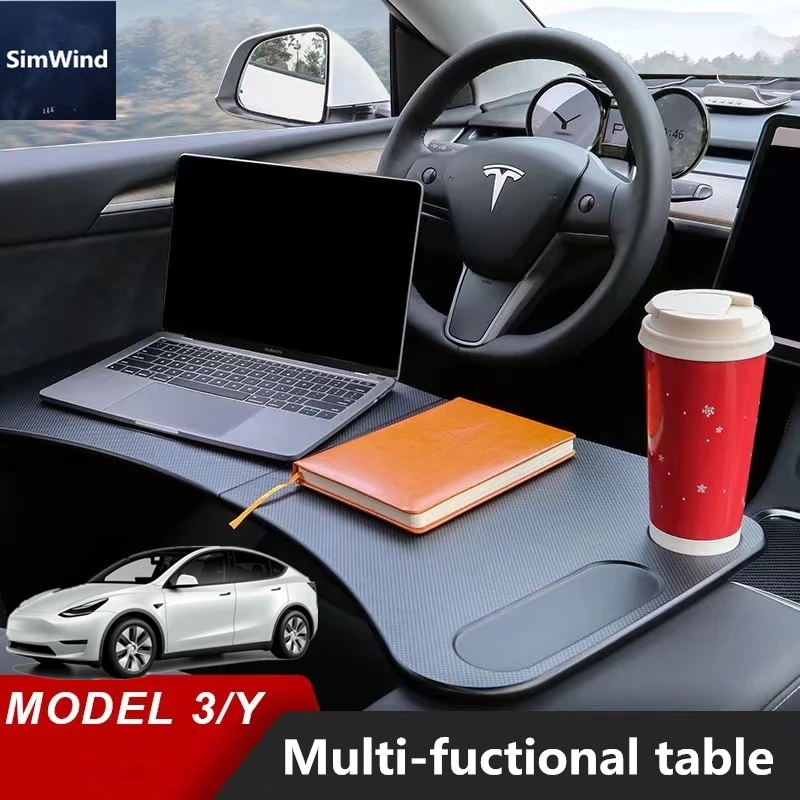 Многофункциональный стол для 17-22 Tesla Model 3/Y автомобильный поднос аксессуары руль