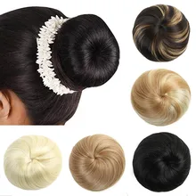 Lupu Упругие волосы булочка пончик рулон шиньон парик синтетические волосы аксессуары для наращивания волос женский хвостик наращивание волос