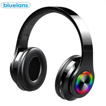 

T6 Wireless Bluetooth 5.0 Heavy Bass Gaming Headphones Sports Running Hands-Free MP3 Player Supports TF Card Playback