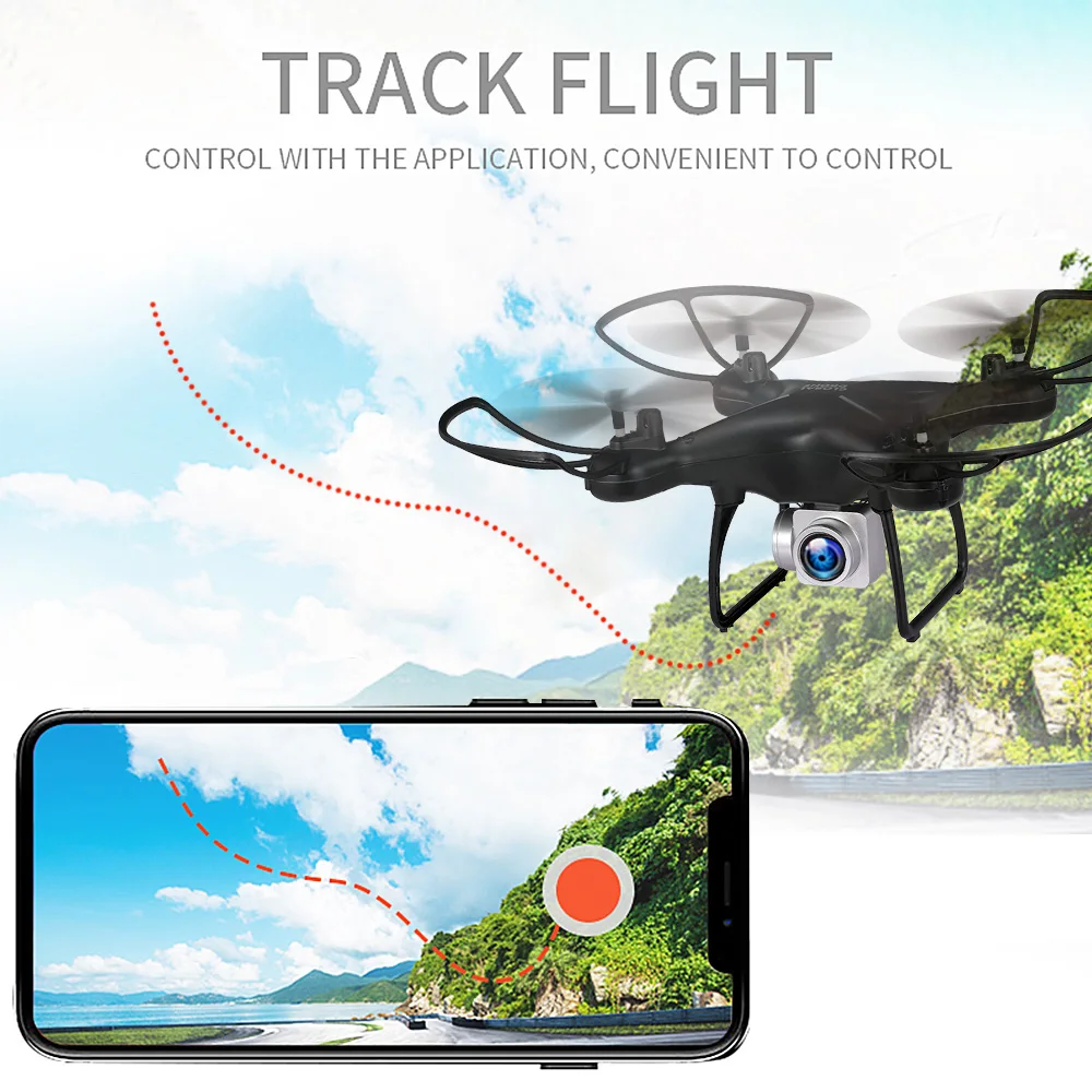 

Mini drone GLOBAL DRONE GW26 1080P HD Camera Wifi FPV Voiced Control Remote Toys Altitude Hold RC Training Quadcopter Drone