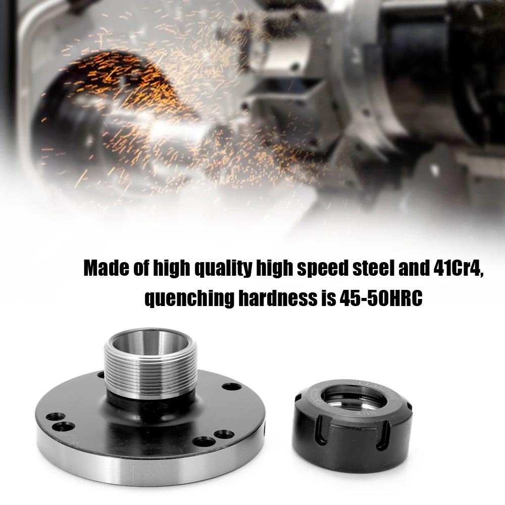 

New ER32 Collet Chuck Compact Lathe Tight Tolerance CNC Bearing Steel Clamping Milling Tool