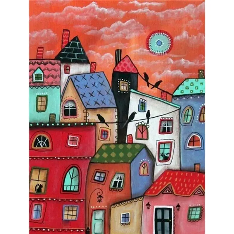 

Fox Cats DIY Painting By Numbers Kit acrylic paint by numbers Wall Art Special gift Canvas Painting on canvas Animals