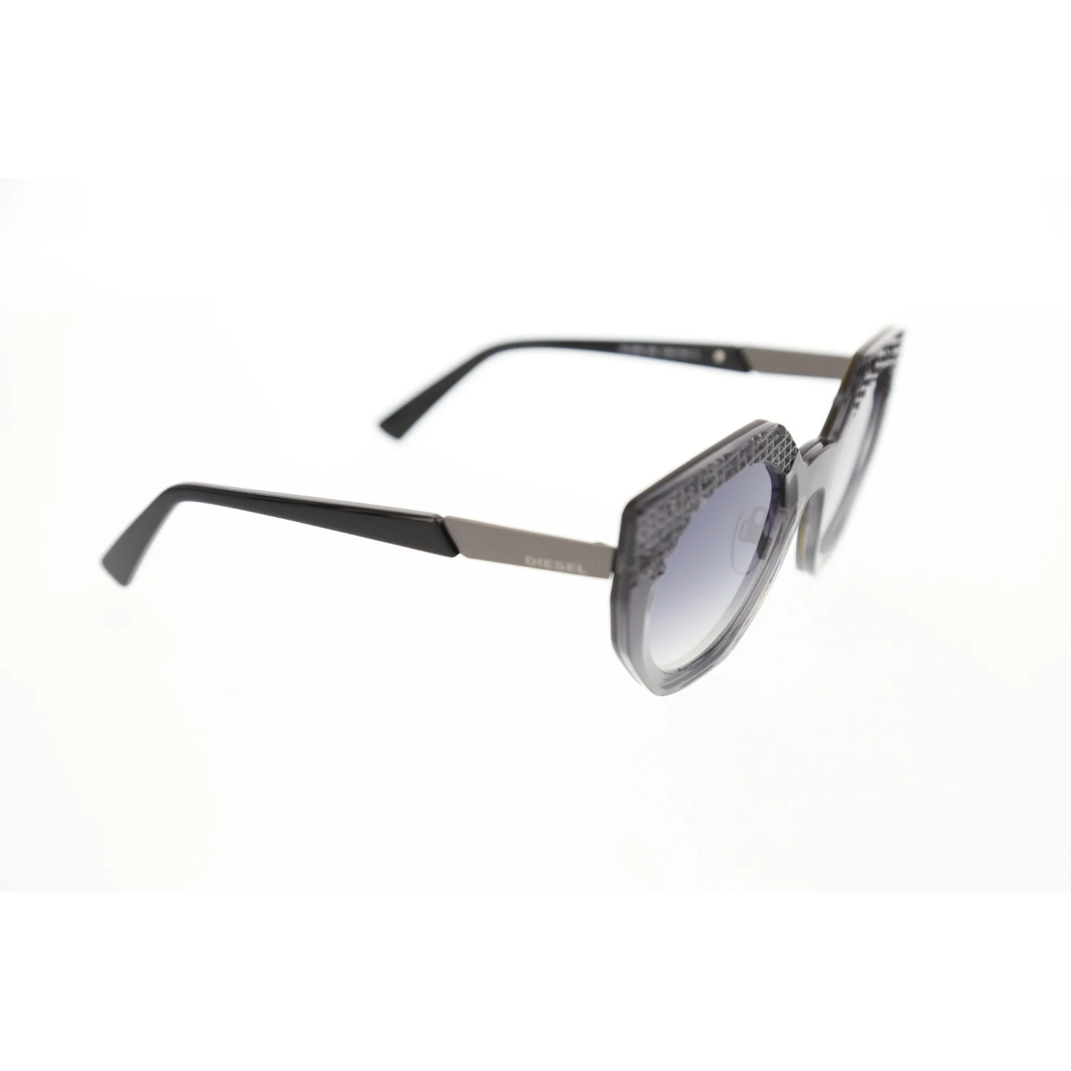 

Women's sunglasses dl 0258 20c bone smoked polycarbonate oval aval 57-16-145 diesel