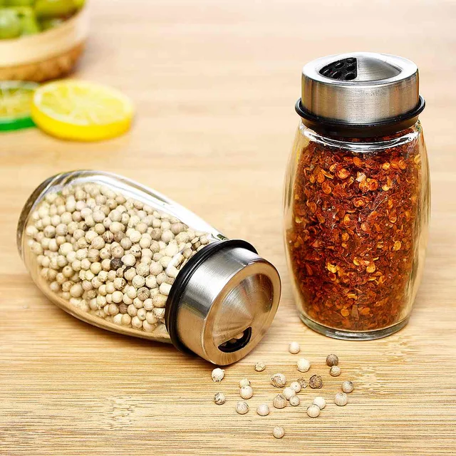 Kitchen Rotating Spice Seasoning Storage Rack Stand Holder 6 Bottles Pepper  Salt Shakers Shelf Condiment Sprays Box Organizer - AliExpress