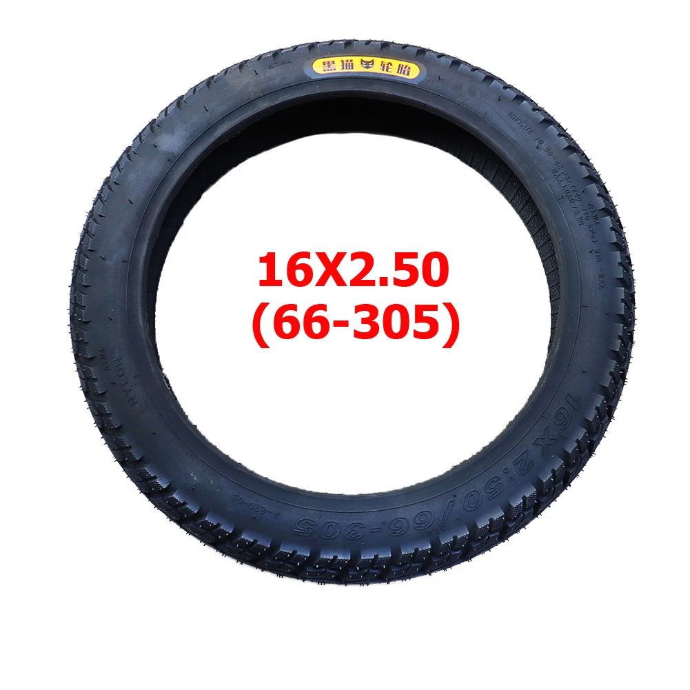 

16x2.50 66-305 Tire tube Fit For Electric Wheel Bikes Kids Bikes For Small BMX and Scooters 16 inches 16*2.50 outer tyre