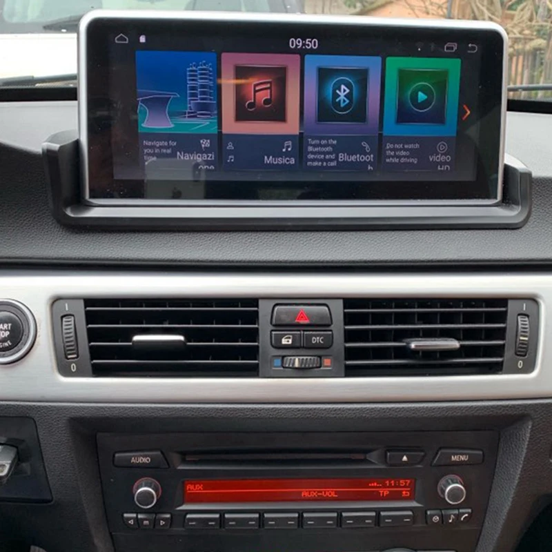 Best 10.25 Inch Ips Large Screen Android 7.1 Car Navigator Dvd Player for Bmw 3 Series E90/E91/E92/E93 with Video/Radio/Wifi/Usb 5