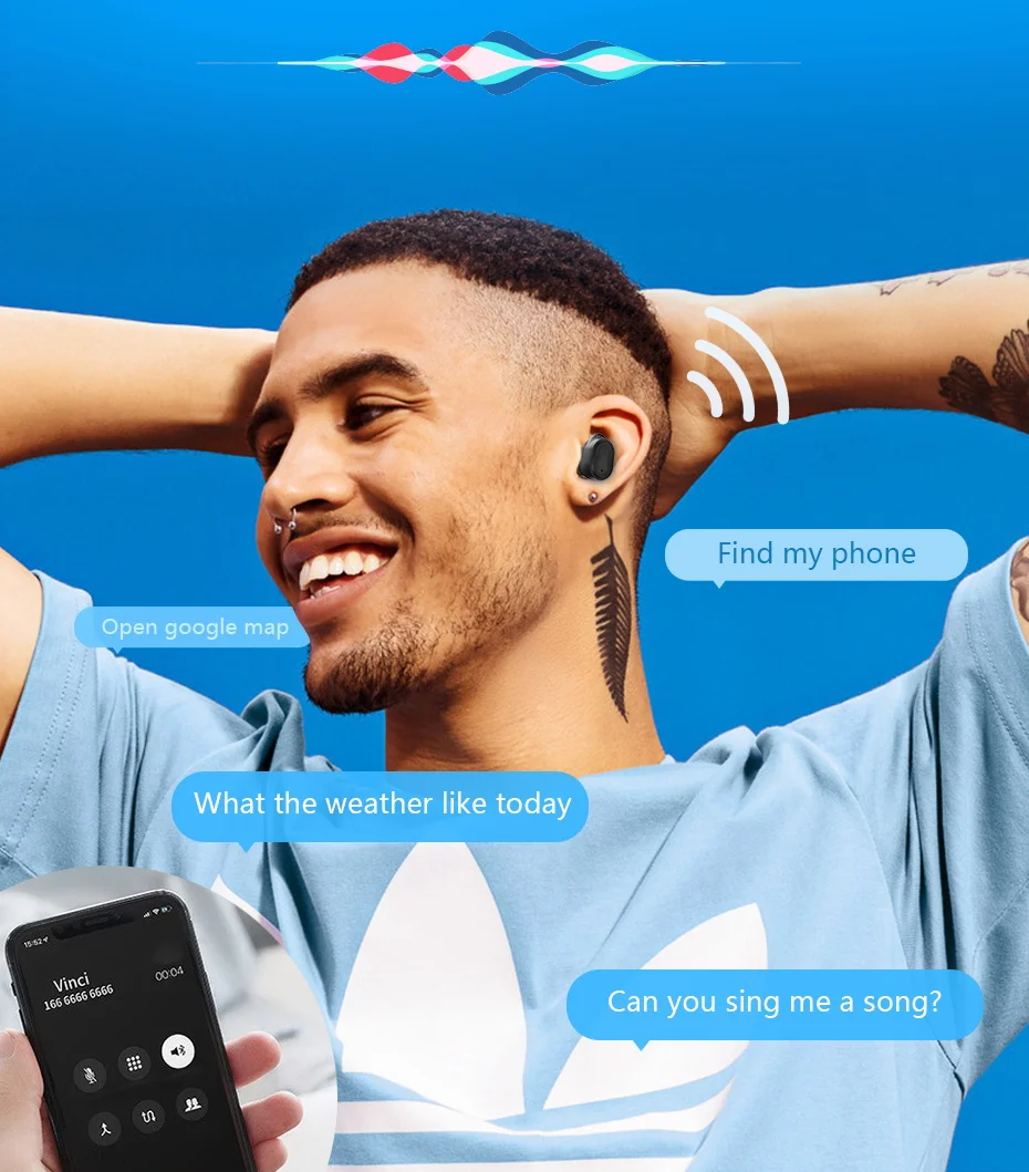 Chiclits Air2 TWS Bluetooth 5,0 наушники-вкладыши Спортивные Беспроводные наушники 6D стерео наушники мини в ухо двойной микрофон с зарядной коробкой