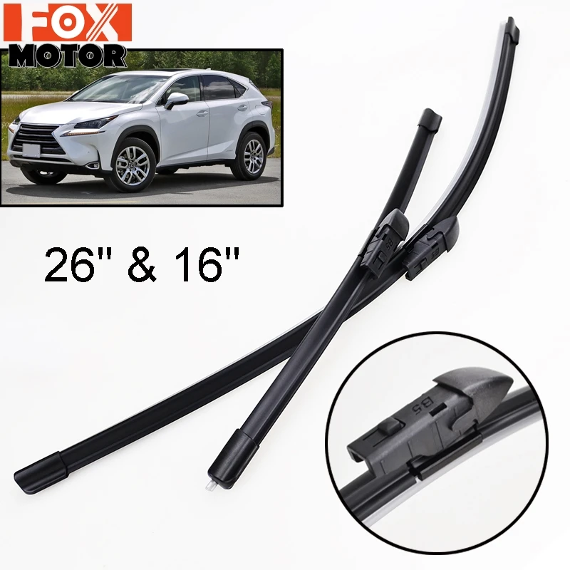 Misima для Lexus NX 200 300 NX200 NX200t NX300h 2" 16" переднее ветровое стекло стеклоочистителей комплект