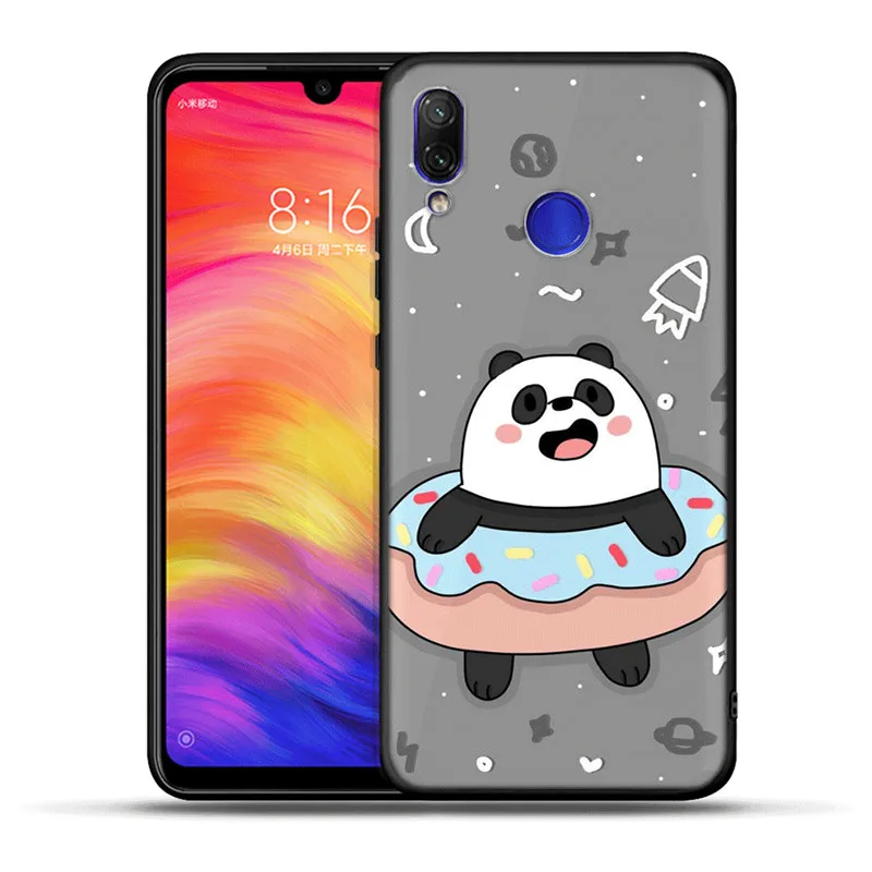 H1463 Силиконовый чехол для телефона с милой пандой для Red mi 5 Plus 6 Pro 4X6 6A 7 7A Note 6 7 Pro 5 для mi A2 Lite 5X6X9 t Pocophone F1 - Цвет: H1463