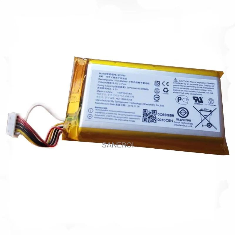 2970mAh 973760 Replacement Battery For DJI SPARK MAVIC PRO MAVIC AIR 2