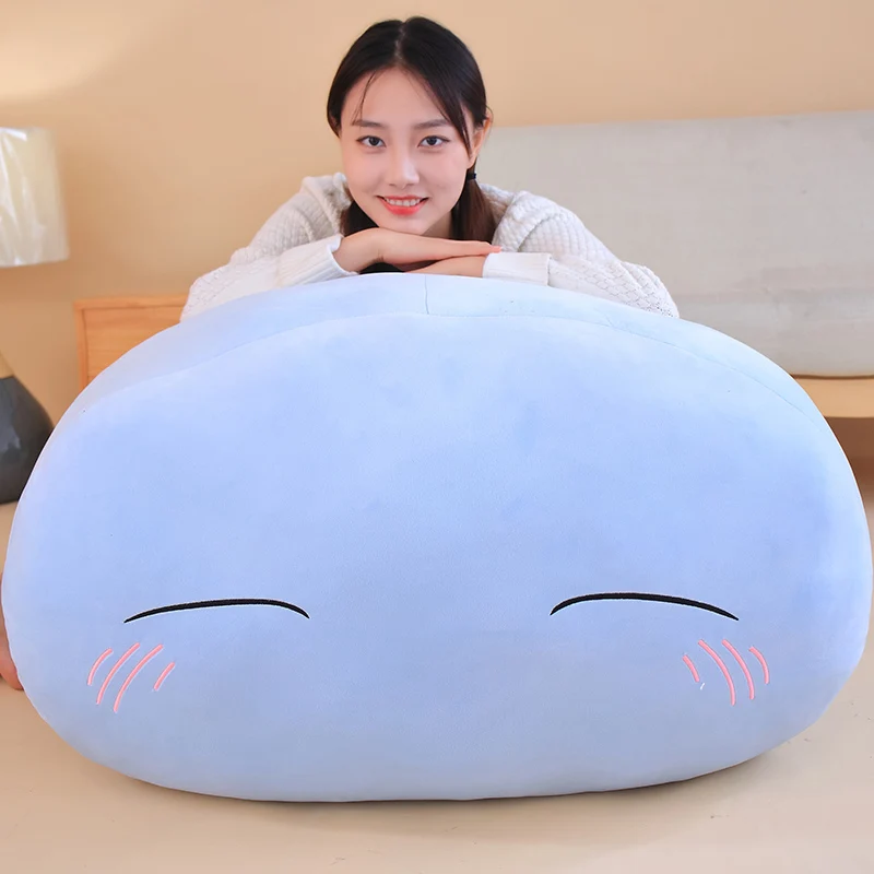 Rimuru Tempest Plush Toys Anime That Time I Got Reincarnated as a Slime Rimuru Tempest Pillow for Children Baby Xmas Gifts