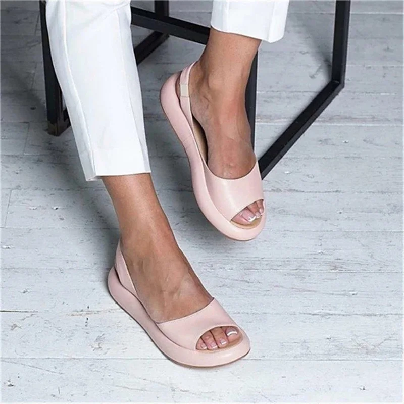 

New Design Women Pink Jelly Shoes Slippers Summer Flip Flop Beach Shoe Pool Sandals Flats Ladies Slides chanclas de mujer shoe