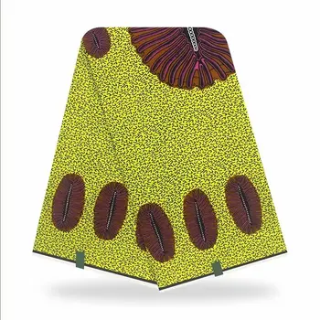 

African Wax Prints African Wax Cotton Fabric Sewing Material High Quality African Veritable Print Wax Tissue Wax Fabric