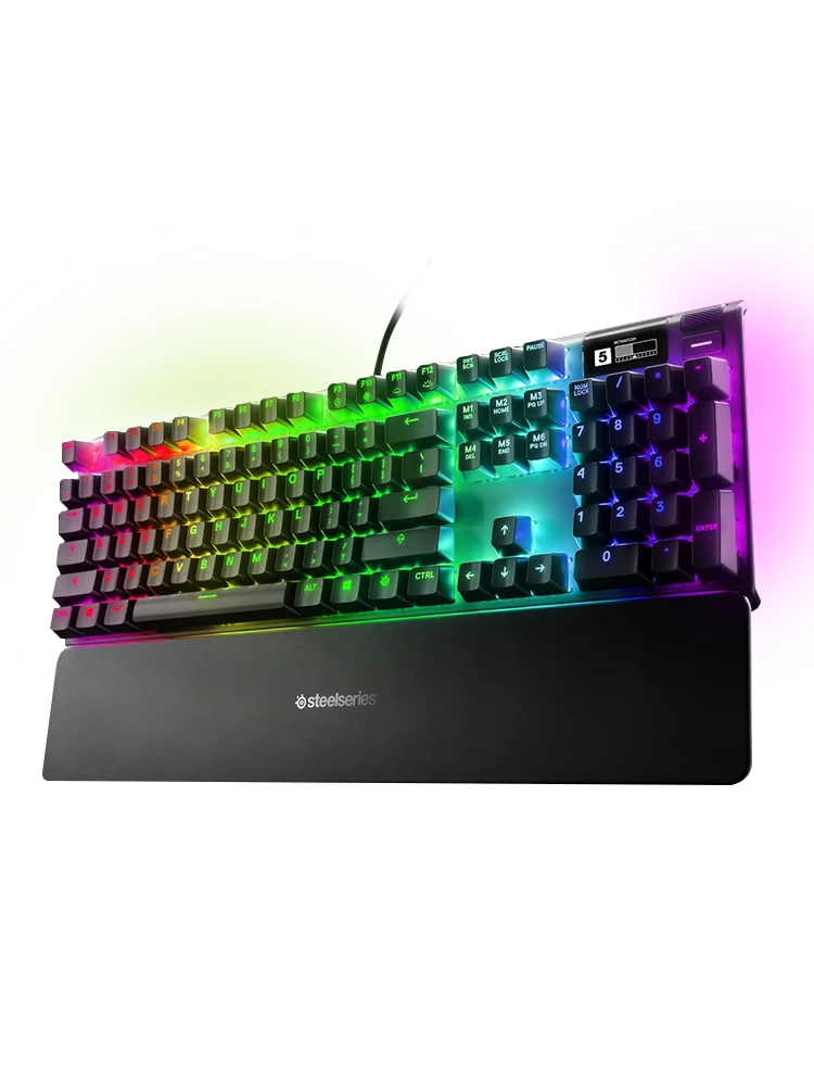 Steelseries Apex Pro Apex Pro Tkl Gaming Mechanical Keyboard Rgb Backlit Adjustable Mechanical Keyboard Keyboards Aliexpress