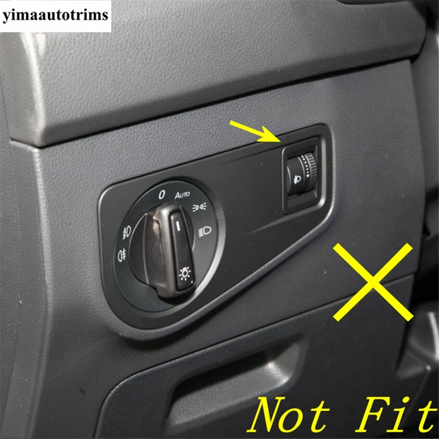 Window Lift Water Cup Gear Panel Dashboard Frame Head Light Lamp Cover Trim  For Volkswagen VW Tiguan MK2 2016 - 2022 Accessories - AliExpress