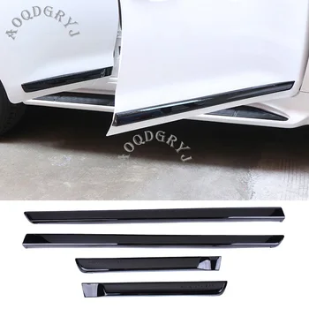 

Glossy Black Side Panel Door Body Molding Trim Decor For Toyota Land Cruiser LC200 2008-2020