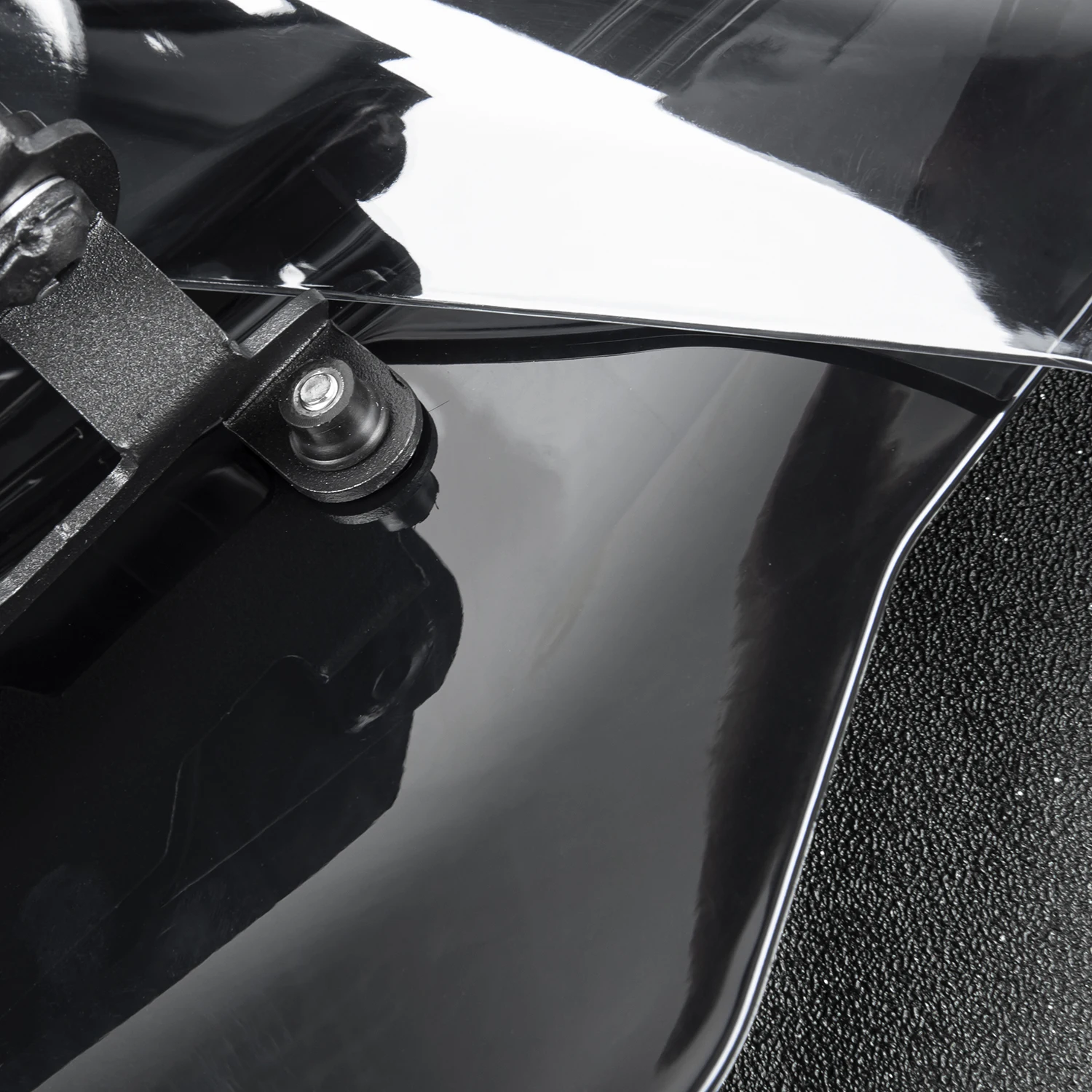 para ducati diavel acessórios da motocicleta capa defletor com suporte de montagem windscreen