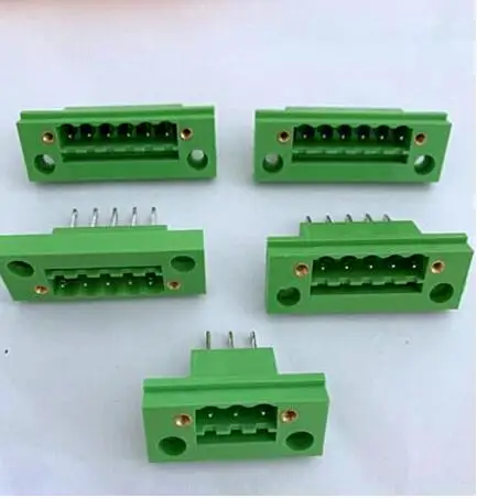 10 пар настенные клеммы 2edgwb 5. 08 2P 10P винтовые PCB|connector block|wall connectorconnector terminal |