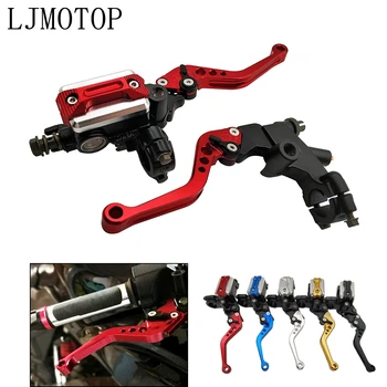 

Clutch Pump Lever Motorcycle Hydraulic Master Cylinder Accessories 7/8" CNC For HYOSUNG MODEL GT250R GT650R