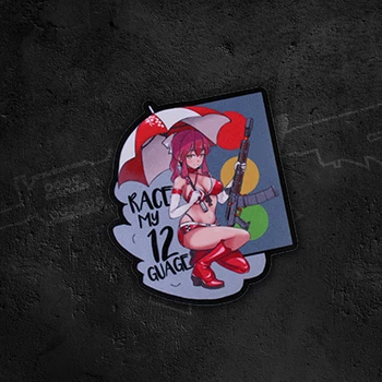 

Kanzaki Light Industry Girls Frontline Saiga12 Patch Armband Tactical Outdoor Chapter Red Bikini Sexy Beauty For Clothes Vest