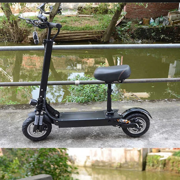 

GT11 EU Stock Powerful Electric Scooter 48V/1000W Electric Kick Scooter with 11inch on road / off road big fat wheel kick bike