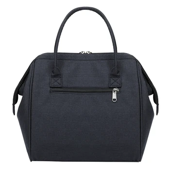 

Pouch Insulated Lunch Bag Tote Picnic Wear Resistant Oxford Cloth Zipper Delivery Carry Stylish Multifunction Handle Large