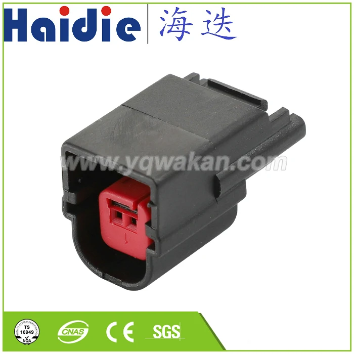 

Free shipping 5sets 2pin female auto electric housing plug wiring cable unsealed connector HDK027-1.2-21