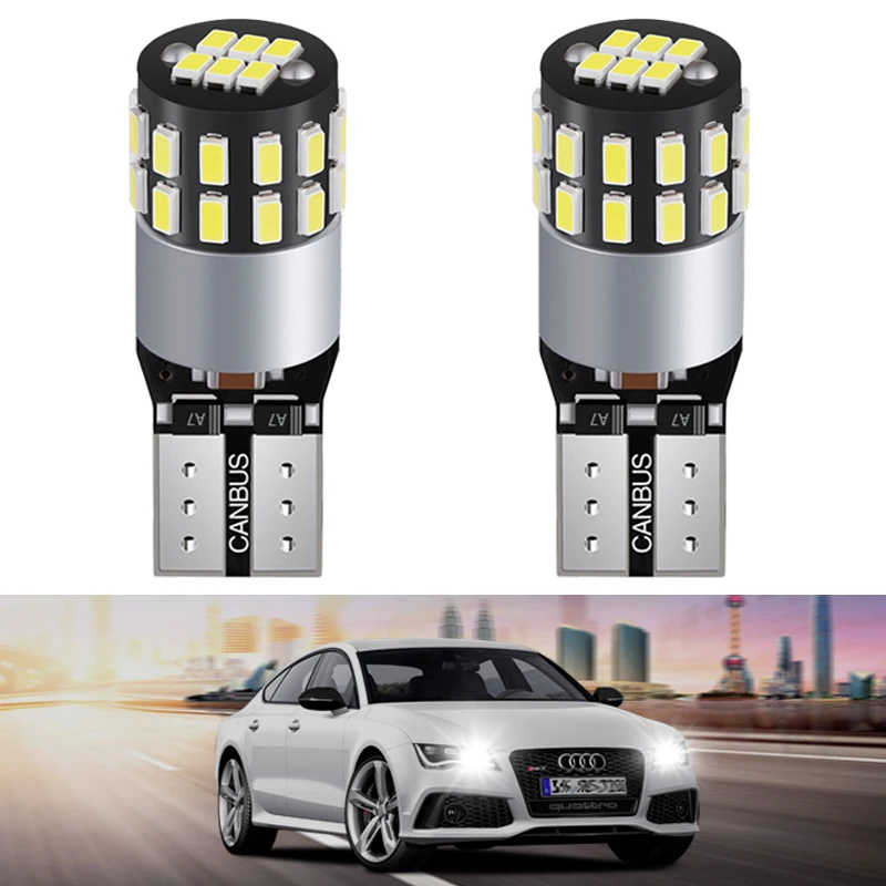 2 шт. светодиодные парковочные лампы CANBUS 194 30SMD W5W T10 168 3014 | Автомобили и мотоциклы