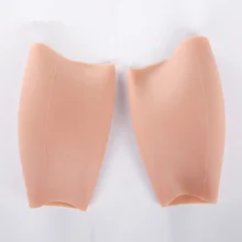 Пара Полный силиконовый крепкий усилитель бедер формирователь одежда толщина ноги оболочка 3 см формирователь тела формирователь для мужчин сильный подарок для мужчин