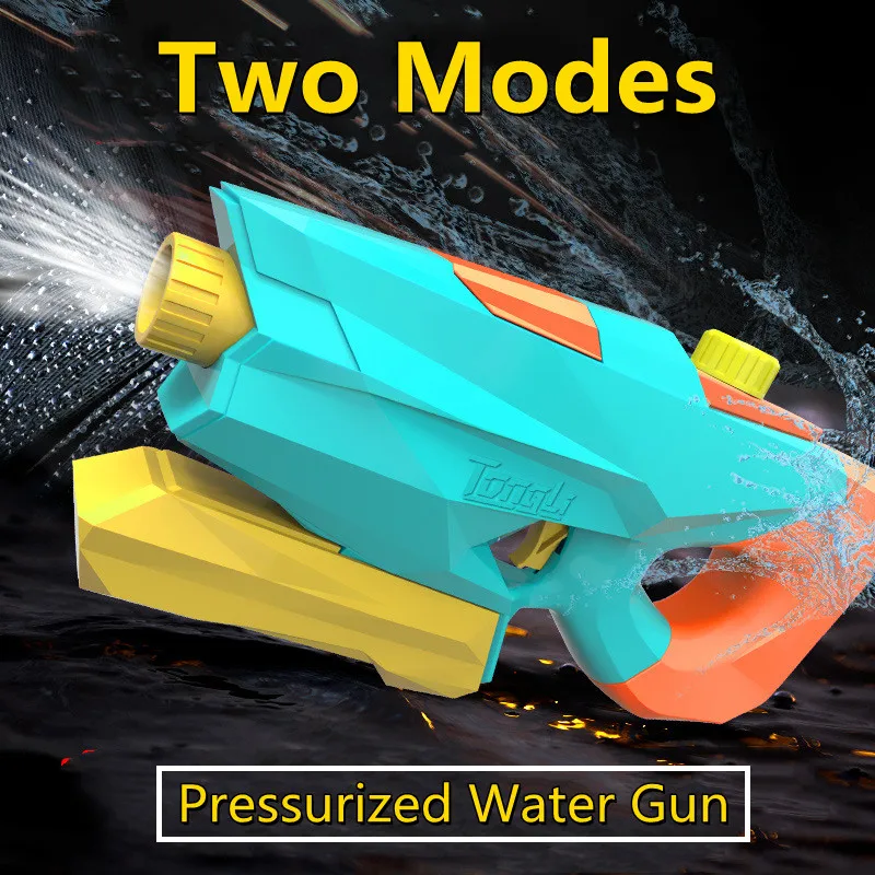 Pistolas de agua de 2 colores, juguete para piscina, playa, arena, vacaciones de verano, juego de lucha contra el agua, pistola pulverizadora, regalos para niños