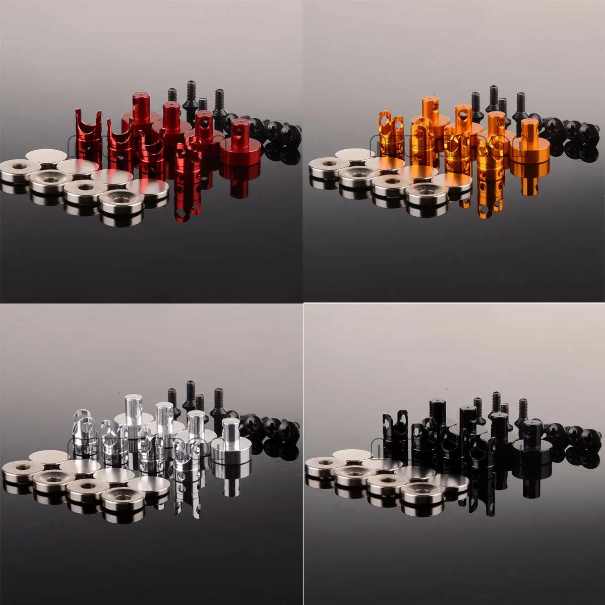 

NEW ENRON 122237 DIY 1/10 RC On-Road Drift Car Shell Strong Magnet Stealth Body Post