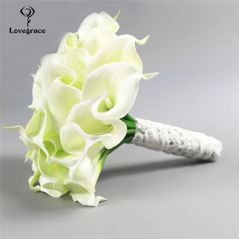 Love Small White Flowers Wedding Bouquets Accessories Artificial Calla Fake Flowers Bouquet Wedding Bridal Bouquets Flower Decor Wedding Bouquets Aliexpress